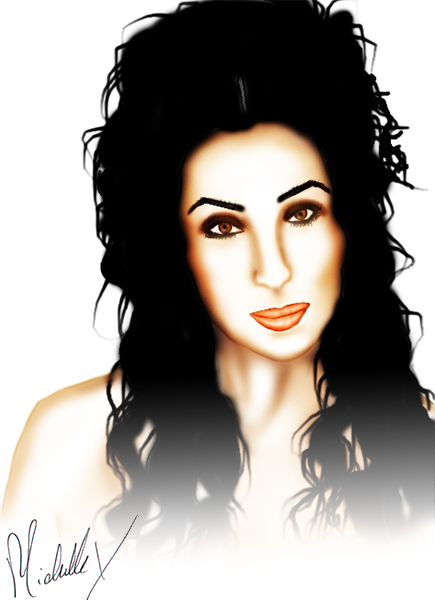 Cher  |  2001  |  Digital Paint