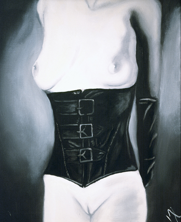 Corset  |  2003  |  16×20 oil on canvas