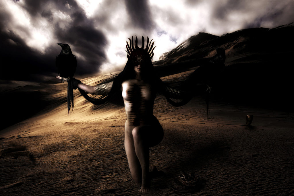 Death Maiden  |  2012  | 17×11 PhotoMontage