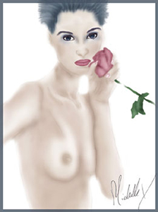 Flower Girl  |  2001  |  Digital Paint